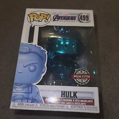 Buy Funko Pop! Avengers - Hulk (Blue Metallic) #499 • 7.99£