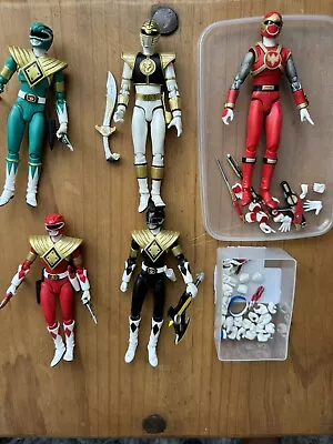 Buy S.H. Figuarts Power Ranger Bundle Toy Figure Green White And More Mighty Morphin • 179.99£