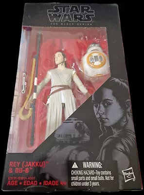 Buy Star Wars The Black Series Rey Jakku & BB-8 02 • 15£
