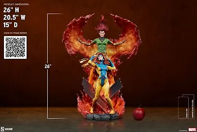Buy Sideshow Statue Phoenix And Jean Grey Maquette. Marvel X-Men  NT XM. Global Ship • 721£