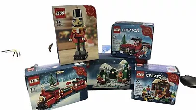 Buy Lego Christmas GWP Retired Sets New And Sealed Bundle Lot • 125£