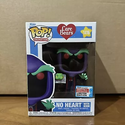 Buy Funko Pop! Care Bears - No Heart With Book #1416  Nycc 2023- Fast Ship✅🚚 • 9.99£