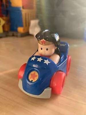 Buy Little People Wheelies Wonder Woman Car Toy • 10£