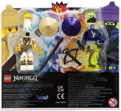 Buy Ninjago LEGO Blister Pack 112323 Sensai Wu Vs Ghost Archer Minifigure Rare • 7.95£