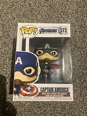 Buy Funko POP! Captain America Avengers Endgame - #573 • 9£