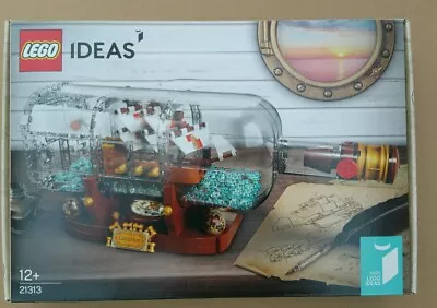 Buy LEGO 21313 Ideas Ship In A Bottle 1st Release Collectors SEALED 2018 Retired Set • 164.95£
