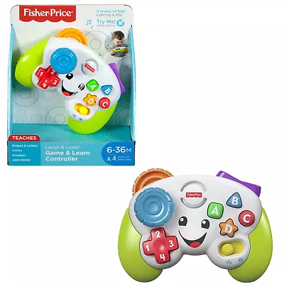 Buy Fisher-Price Game And Learn Multicoloured Musical Light Up Controller • 14.99£