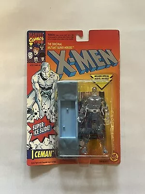 Buy Marvel X-Men Iceman Super Ice Slide Action Figure 1993 ToyBiz No. 49375 • 20£