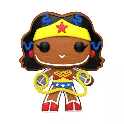 Buy Funko POP! Heroes: DC Holiday - Wonder Woman - WW - Gingerbread - DC Comics - Co • 10.16£