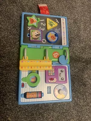 Buy Fisher Price Baby Busy Book Toy Button Lights Sounds • 7£