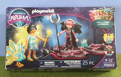 Buy Playmobil 70803 Crystal Fairy And Bat Fairy With Soul Animal MISB Free UKPostage • 18£