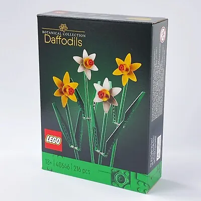 Buy Lego 40646 DAFFODILS Botanical Flowers Set - Birthday Gift - Brand New & Sealed • 19.99£