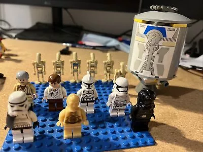 Buy Lego StarWars Mini Figure Bundle. C3PO, Stormtroopers, Pilot, Obi Wan Droid • 10£