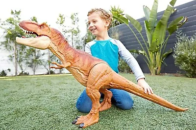 Buy Jurassic World Super Colossal Tyrannosaurus T-Rex Dinosaur- ***NEW & BOXED*** • 39.99£