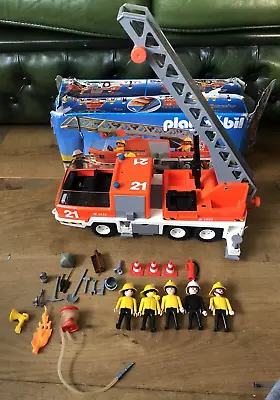 Buy Complete Vintage Boxed Playmobil Fire Engine Set 3781 Figures Accessories Ak54 • 34.99£
