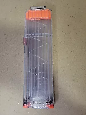 Buy Nerf Elite 18 Dart Clear Transparent Magazine Mags Mag Clip For Rapidstrike Ect. • 9.99£