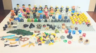 Buy Lego Mini Figures Bundle + Accessories, Arms, Torsos, Heads Etc • 15£