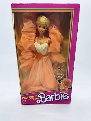 Buy 1984 Barbie, Peaches 'n Cream Made In Taiwan NRFB • 470.84£
