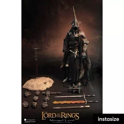 Buy 1/6 Lotr Asmus Toys Lord Of The Rings Morgul Witchking Of Angmar Sideshow Figure • 299.99£