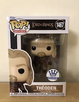Buy Theoden 1467 Lord Of The Rings Exclusive Funko Pop Vinyl Figure Brand New • 75£