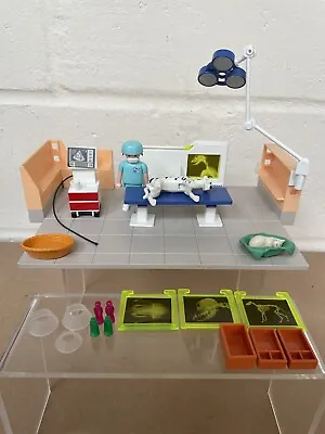 Buy Playmobil Vet Clinic Surgery Playset (5530) From 2008 - Not Complete • 12.99£