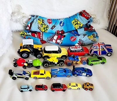 Buy Small Bundle Of Diecast Toy Cars In Bag - Inc Hot Wheels • 6.40£
