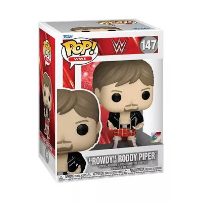 Buy Funko POP! WWE: Rowdy Roddy Piper- Collectable Vinyl Figure - Official Merchandi • 16.42£