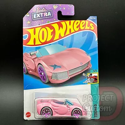 Buy Hot Wheels Barbie Extra Pink Tooned 5/5 134/250 2022 • 5.46£