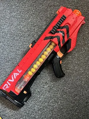 Buy Nerf Rival Zeus MXV-1200 Red With 10 Round Magazine And 10 Rounds • 17.99£