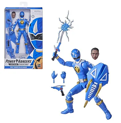 Buy Dino Thunder Blue Ranger 6  Toy Figure Power Rangers Lightning Collection New • 16.95£