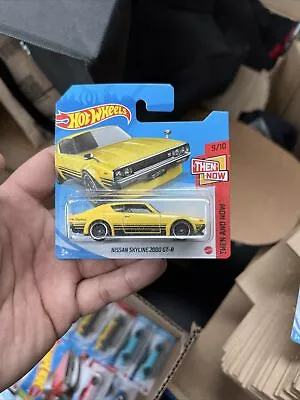 Buy Hot Wheels Nissan Skyline 2000 GT-R GTR Yellow Then And Now • 5£