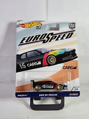 Buy Hot Wheels Car Culture Euro Speed Project Cars BMW M1 Procar Real Riders N51 • 16.14£