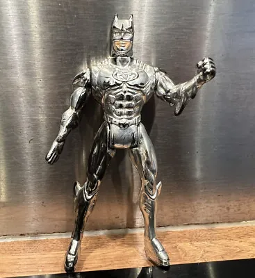 Buy VINTAGE BATMAN - Batman Forever 1996 Silver Outfit 5  Action Figure Kenner Loose • 4.99£