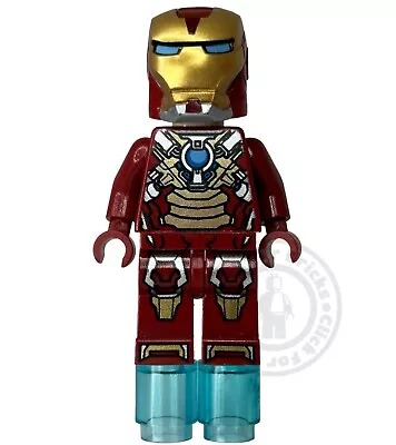 Buy LEGO Marvel Iron Man Mk Mark 17 Minifigure Heartbreaker Sh073 From 2013 76008 • 11.99£