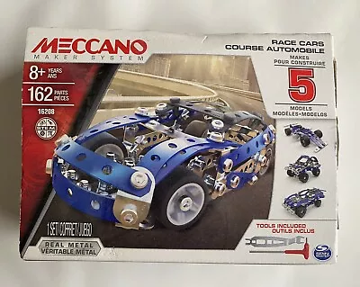 Buy Meccano: Maker System - Race Car - 162 Pieces - 16208 BNIB • 8.50£