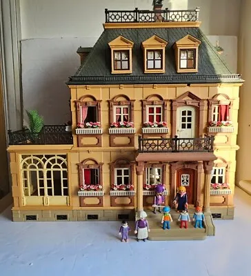 Buy Playmobil Victorian Mansion 5300 Furnished  6527 Piano 5320 Bathroom ETC  • 149.99£