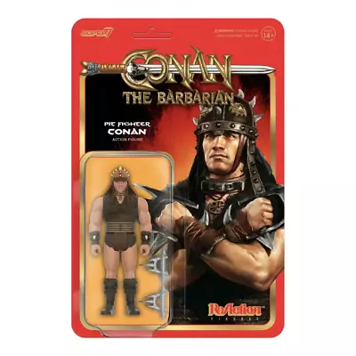 Buy Conan The Barbarian W1  Pit Fighter Conan   3.75  Super7 ReAction Figure • 21.99£