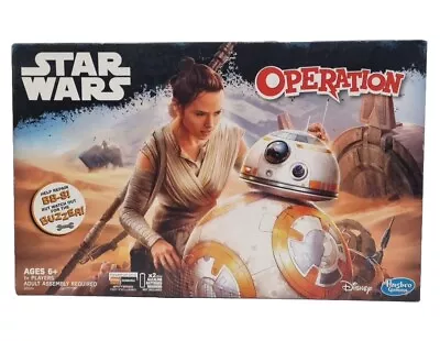 Buy STAR WARS BB-8 Edition Operation Game Board Game 2016 HASBRO Complete & Working • 9.99£