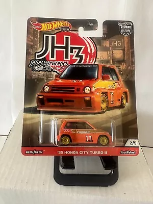 Buy Hot Wheels Japan Historics 3 '85 Honda City Turbo II #2/5 Real Riders A14 • 9.41£