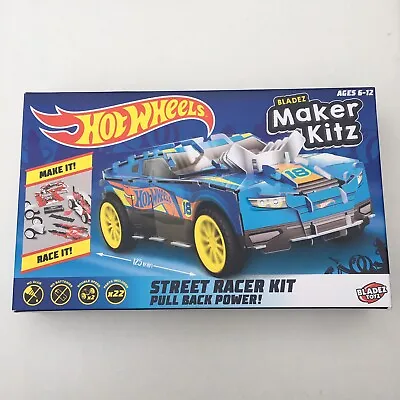 Buy Hot Wheels Bladez Toyz Maker Kitz Street Racer Car Building Kit Pull Back Power • 9.92£