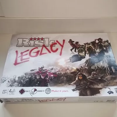 Buy Risk Legacy Strategy Tabletop Game, Strategy 2011 Hasbro Used Spares Unchecked • 14.99£