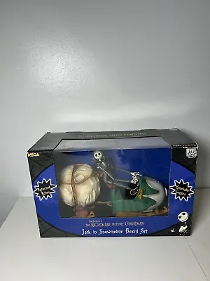 Buy Nightmare Before Christmas Jack In Snowmobile Boxed Set By NECA RARE (A5) • 109.99£