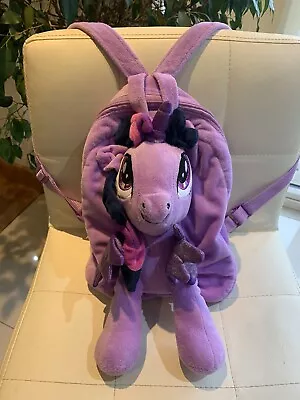 Buy My Little Pony Backpack Twilight Sparkle ? 3D Plush Rucksack  Bag 2017 Hasbro • 17£