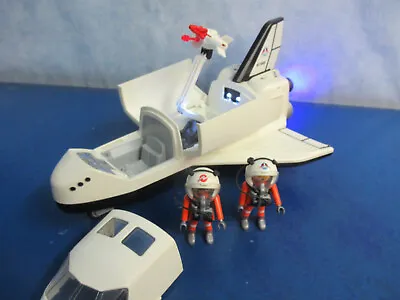 Buy 6196 Space Shuttle With 2x Light Cannon 2 Figures To 6195 Rocket Playmobil 1762 • 47.15£
