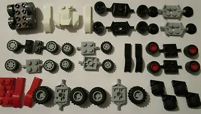 Buy Lego WHEELS, AXELS, HUBS, RIMS & MUDGUARDS For Cars - New • 3.99£
