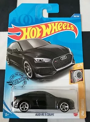 Buy 2019 Hot Wheels Audi RS 5 Coupe HW Turbo Long Card 118/250 #2/5 • 4.99£