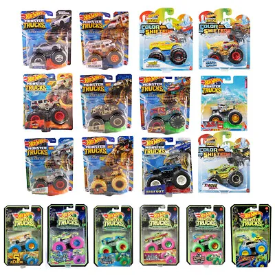 Buy Hot Wheels Monster Trucks 1:64 Collection *CHOOSE YOUR TRUCK* Brand New • 7.69£