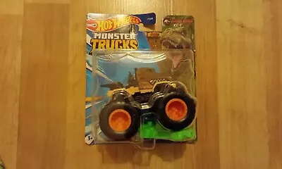 Buy Hot Wheels Monster Trucks Jurassic World Camp Cretaceous T Rex 2024 1:64 New • 14.99£