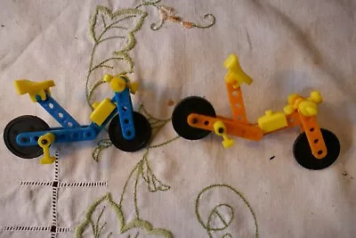 Buy Kinder Egg Surprise Toys From The 1980's - Two Motorbikes Meccano Style • 11.99£