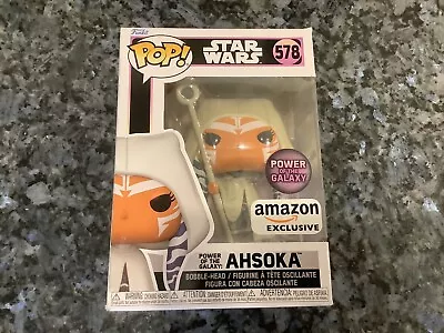Buy Funko Pop Star Wars Ahsoka Power Of The Galaxy #578 Amazon Exclusive • 23£